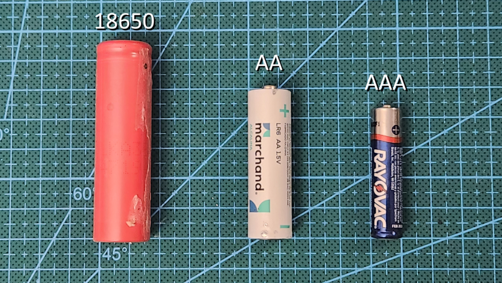 Comparação Baterias